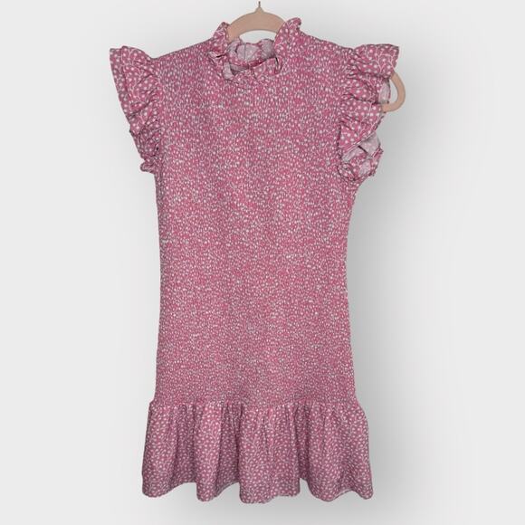 French Connection Elao Verona Crepe Smocked Dress - Picture 3 of 12